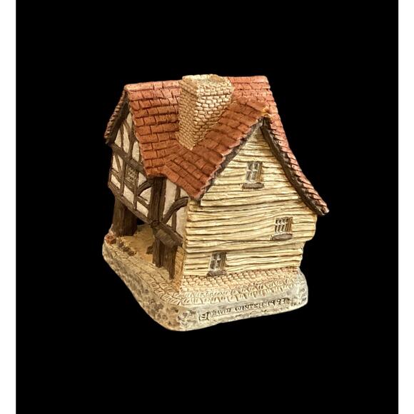 Vintage Village House, 1980 David Winters Cottages Little Market, Signed - Picture 4 of 6